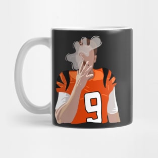 Joe Burrow Smoking Cigar Mug